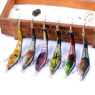 China New Design 9.5cm ABS Plastic Artificial Minnow 9g Fishing Lure PESCA Pencil Lure Multi Sealed Minnow Swimbait for sale