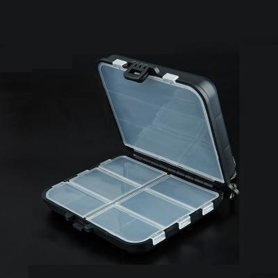 China Fishing Tackle Box 2 Sizes Grid Multi Storage Box Detachable Multifunctional Fishing Lure Box Lure Box Storage Fishing Accessories for sale