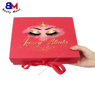 China Reused Closing Materials Magnetic Closing Materials Custom Magnetic Gift Box Luxury Jewelry Packaging Flap Folding Lid Magnetic Magnet Gift Box for sale