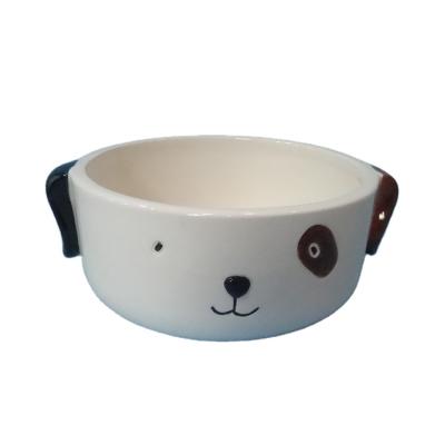 China 2021 non-automatic personalized design custom printing ceramic dog cat bowl for sale