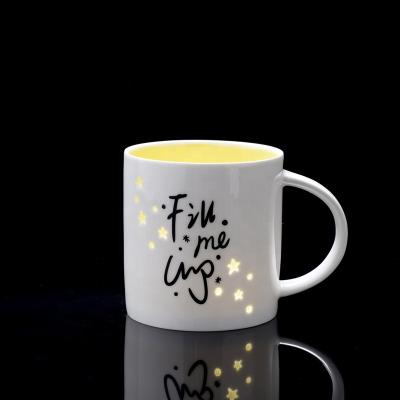 China Viable Exquisite Ceramic Mug Creative Coffee Mug With Lid Spoon Drinkware Water Cup for sale