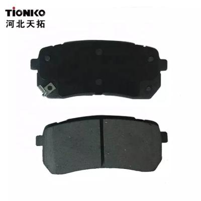 China Durable Low Dust Auto Set Brake Pads 58302-3JA00 D1302 For Quoris Ray Rio Retona Sorento for sale