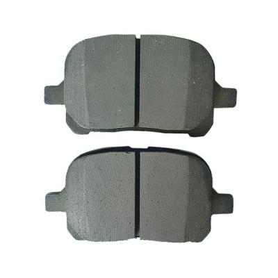 China Low dust brake pads production machine offer car brake pad TIONKO D2166 04465-33130 for sale