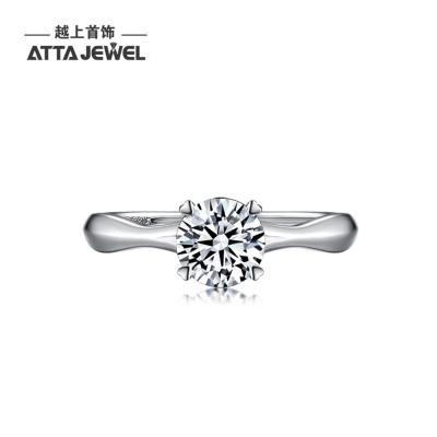 China Diamond CZ Romantic Ring 925 Sterling Silver Romantic Ring Jewelry Women Design for sale