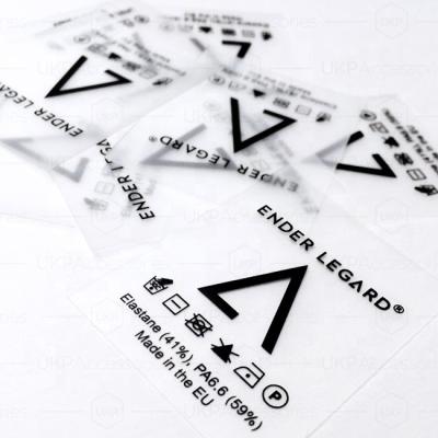 China China Sustainable Suppliers Custom Heat Transfer Labels For Apparel for sale