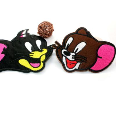 China Wholesale 3D Embroidery Patch Logo Animal Patch Apparel Customized for sale