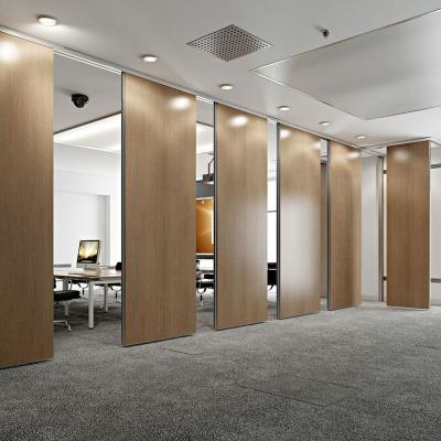 China Movable Modern Motorized Acoustic Walls And Partitions Electrically Operated Partition Walls Easy To Operate Movable Partition Systems for sale