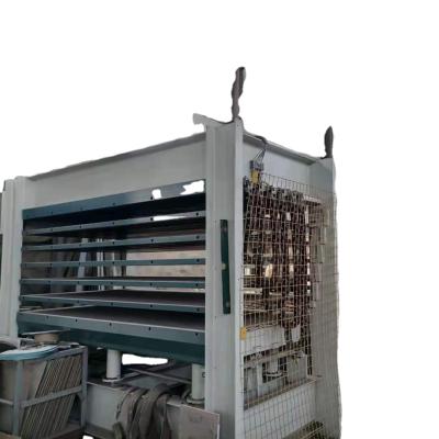 China Automation Double Door Press Vacuum Membrane Hot Press Machine Full For PVC To Wooden Door for sale