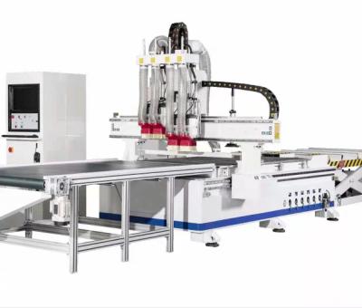 China Factory THROUGH LOAD FOUR AXIS CNC ROUTER MACHINE WORKING WOOD MACHINE for sale