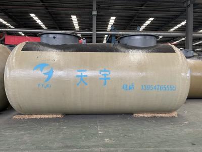 China Strong Acid Anticorrosion Underground Oil Storage Tanks With UL58 And UL1746 Certificates for sale