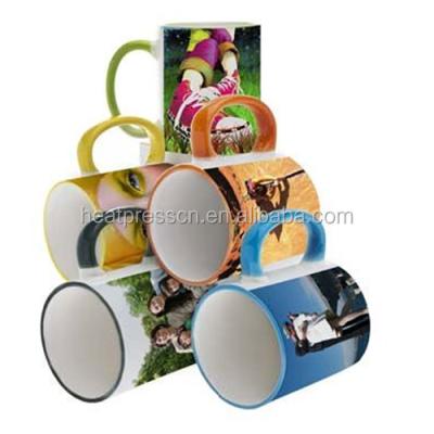 China 11oz Coated High Grade Sublimation Sustainable Ceramic Mug / Ceramic Mug for sale