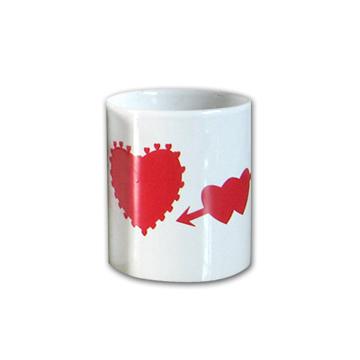 China AIDARY 11oz Viable Custom Sublimation White Coated Ceramic Mugs for sale