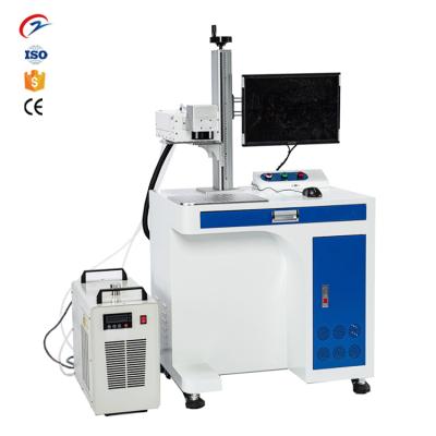 China UV Laser Marking Machine 3w 5w Desktop UV Laser Color Laser Marking Machine for sale