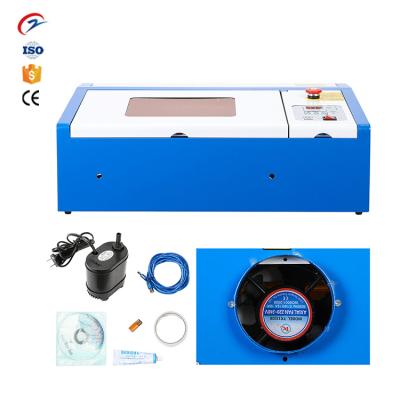 China High Quality Air Cooling Mini 4040 CO2 Laser Engraving Machine Laser Engraving Machine Cutting On Sale for sale