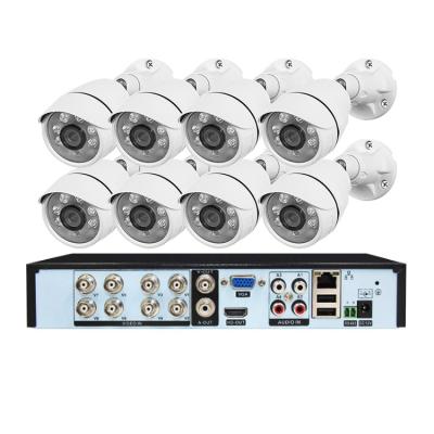 China NIGHT VISION 8 Channels AHD Outdoor CCTV Home Surveillance DVR Security Camera System 5mp for sale