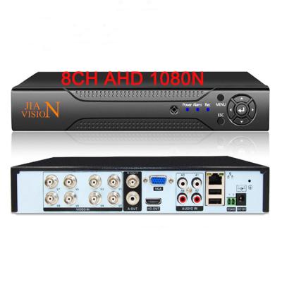 China Jianvision low cost 8 channels surveillance recorder 8ch 1080N Xmeye app 6 in 1 dvr h 264 cctv dvr for analog hd cctv cameras JA-AD010108 for sale