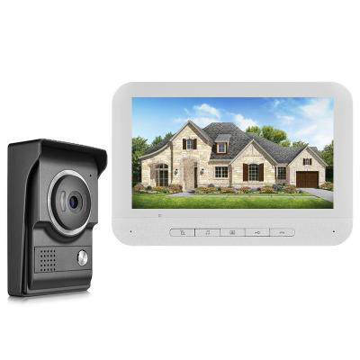 China for individual villa building intercom wired video doorbell v7 door bell with 7inch monitor screen V70M-L+ for sale