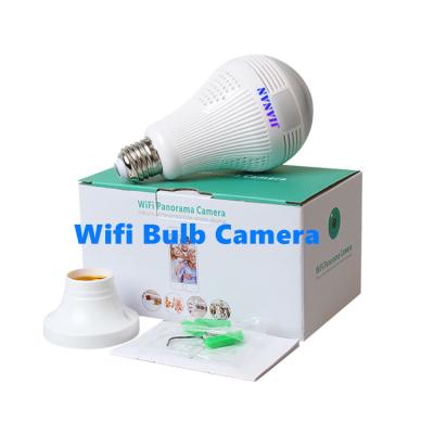 China NIGHT VISION Jianvision Cheap Cost Voice Intercom Light Security Paranormal Wide Angle View Light DC Camera Bulb 360 for sale