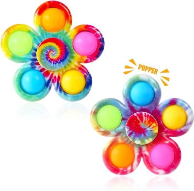 China Plastic Colorful Noise Jiggle Toys, Professional Jiggle Spinner Trigger Rings Props, Colorful Training Relieve Reducer Toy for sale