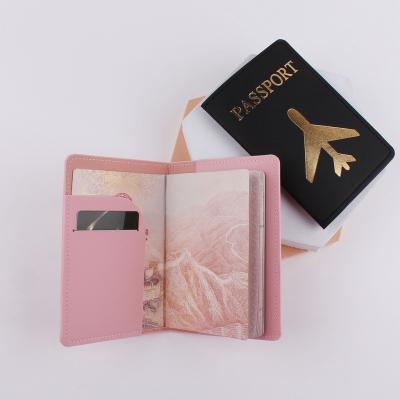 China Convenient Wallet For Travel Passport Wholesale Holders PU Leather Travel Wallet for sale