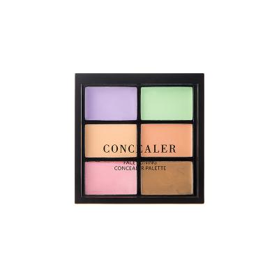 China CRAYON CORRECTEUR 6 Colors Concealer Powder Palette Press Face Powder Brighten Oil Control Makeup Concealer Pencil for sale