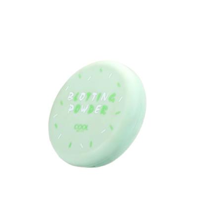 China Vitality Clear Mint Powder Waterproof Beautify Skin Long Lasting Oil-controlling Pressed Powder for sale