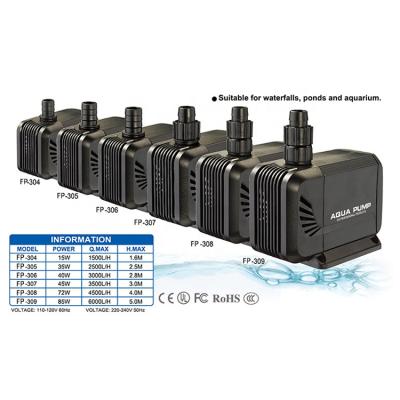 China 220V 15W 50Hz Fountain Aquarium Compressor Viable Submersible Aquarium Water Pump for sale