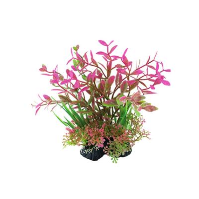 China Viable Cheap Price Fish Tank Decoration Water Grass Simulation Decors Plastic Artificial Aquarium Ornament for sale