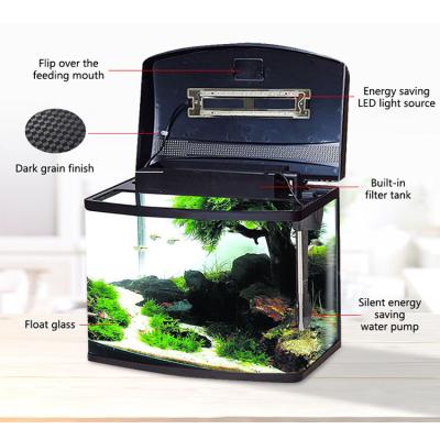 China Viable Decoration Ornament Fish Tank Filter Fish Tank Glass Aquariums for sale