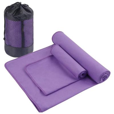 China Indoor Sporting Goods Anti Slip Yoga Mat Hot Towel With Hand Towel For Yogis for sale