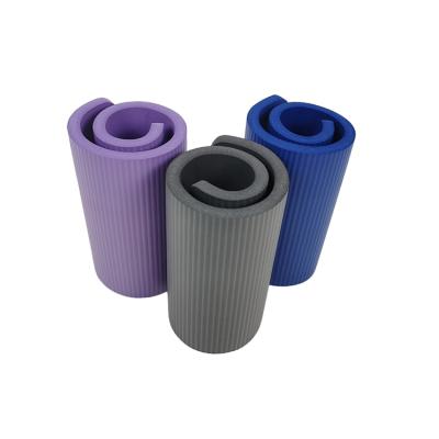 China Hot Sale Eco-friendly NBR Material Mini Yoga Mat Knee Pad Anti Slip Yoga Mat for sale