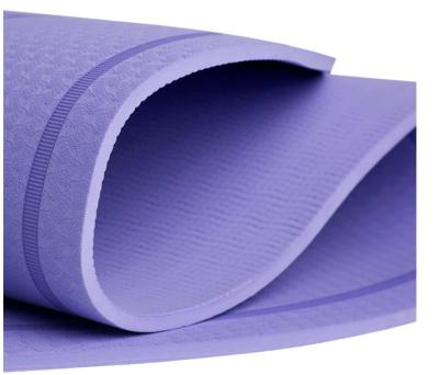 China Mats Aerobics Sports Fitness Floor Non-Slip Yoga Mat Skipping Buffer Yoga Pilate Exercise Jump Rope Yoga Mat for sale