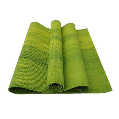 China 2021 New Design PVC Rainbow Non-Slip Mat High Quality Blended Anti-Slip Yoga Mat for sale