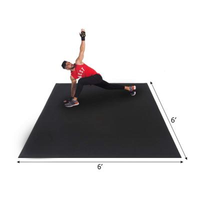 China Home Gym Double Sided Non Slip Foam Fitness Surfaces Large Exercise Mat for sale