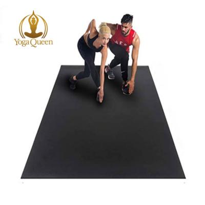 China Home Gym Extra Large Exercise Mat For Home Gym Floor , Ultra Durable Cardio Workout Mats For Muttahida Majlis-e-Amal for sale