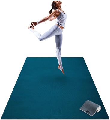 China Large Home Gym Yoga Mat - Thick & Comfortable, Non-Toxic, Non-Slip, Extra Barefoot Exercise Mat Workout Mats for Home Gym Flooring for sale