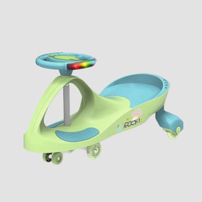 China Safety Ride On Car Kids Toy Swing Kids Ride On Car with Magneto-Luminescent Wheel for sale