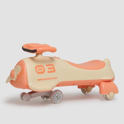 China Safety 2022 New Design Upgrade Ride On Toy Kids Wiggle Car Flashlight Baby Swing Car for sale