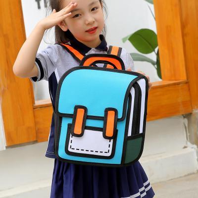 China Fashoion BUTRADE Custom Logo and Pattern Shoulder Bag Cartoon School Bag Teenager&student Portable Bags for sale