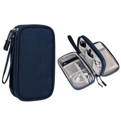 China BUTRADE Portable Digital Memory Bag Zipper Storage Hand Carry Case For Headphones Charger Carrying Case Custom Size Accepted for sale