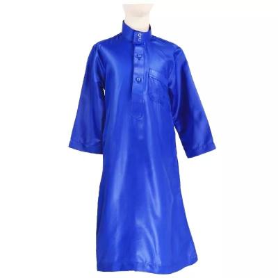 China Muslim clothing Hot Sales Of New Products Tradition Muslim Dress Islamic Clothing Children's Muslim Clothing Robe Qatari Style Thobe for sale