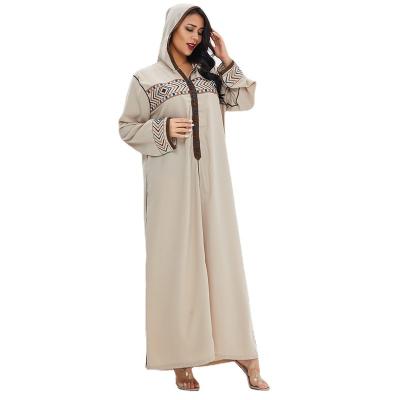 China National Hot Sale Muslim Middle East Multi color optional material is excellent Women's Thobe Long Dress for sale