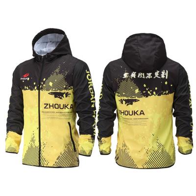 China Latest 100% Custom Made Eco-Friendly Anorak Polyester Sports Training Football Tracksuit for sale