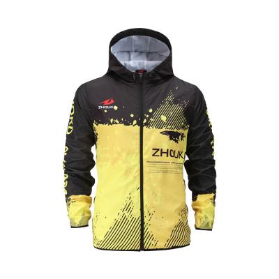 China Breathable Unique Design High End Breathable Printing Clothes Mens Winter Anorak Jacket for sale