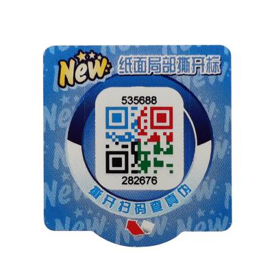 China Convenient QR Code Label Roll Easy To Scan Adhesive Stickers 100000 Pieces zu verkaufen