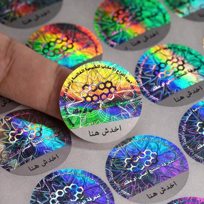 China 3D Holografische Etiketprinter Anti Counterfeit Custom maakt Sticker Te koop