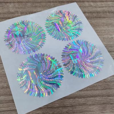 Китай Anti-fake Anti-counterfeiting 3D Certificate Hologram Custom Logo Stickers Packaging Labels продается