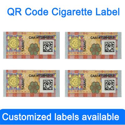 China Customized Holographic Foil Tax Stamps Hot Stamping Anti Counterfeit For Cigarettes And Wine Bottles en venta