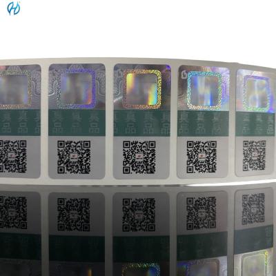 China Removable QR Code Label Product Quantity 100000 Pieces Compatible With Most QR Code Readers for sale