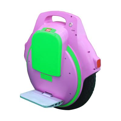 China Pink Electric Unicycle Self  Balancing Womens Self Powered Unicycle 20km Max range for sale